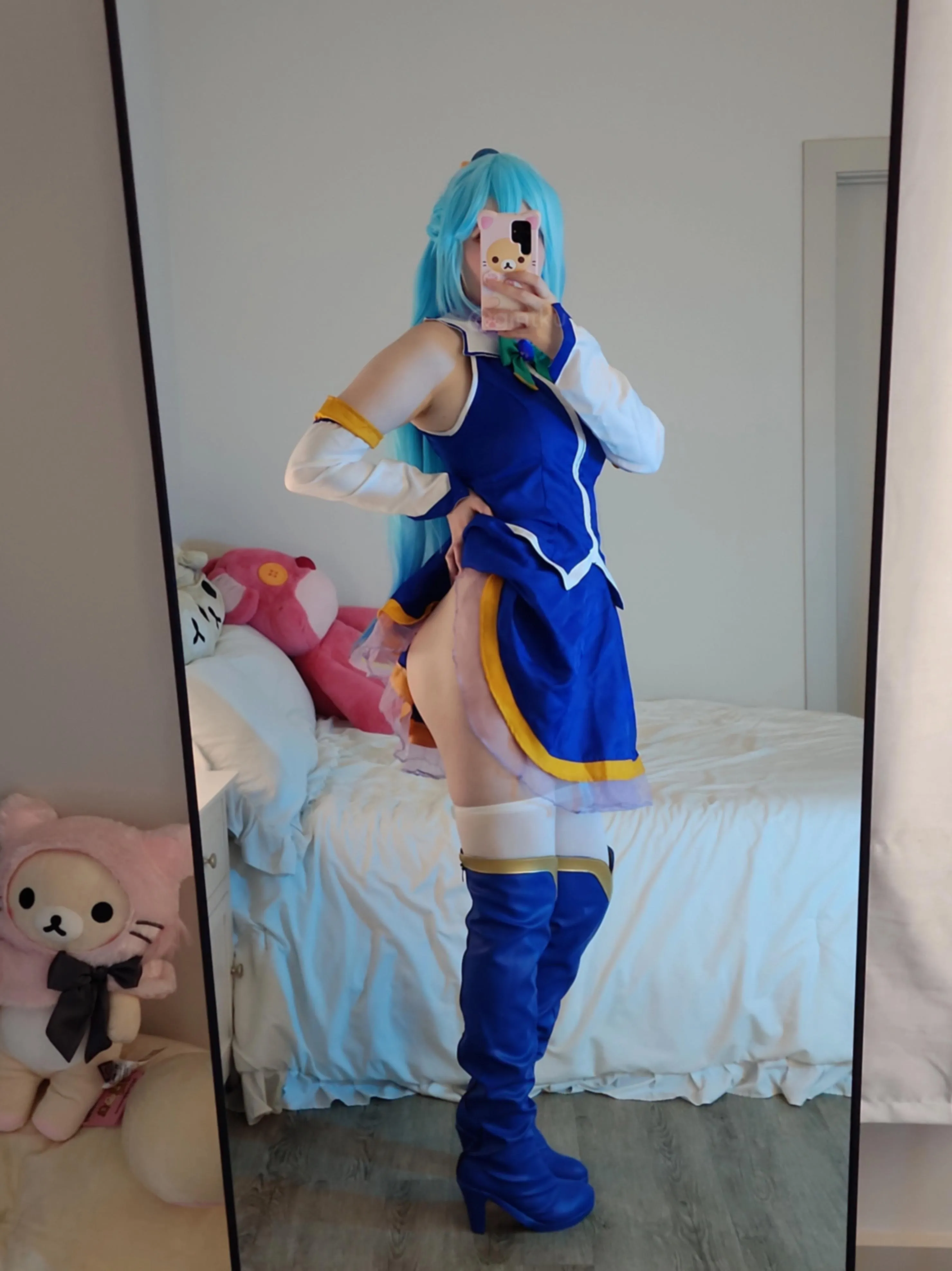 Aqua Cosplay by gintkunya