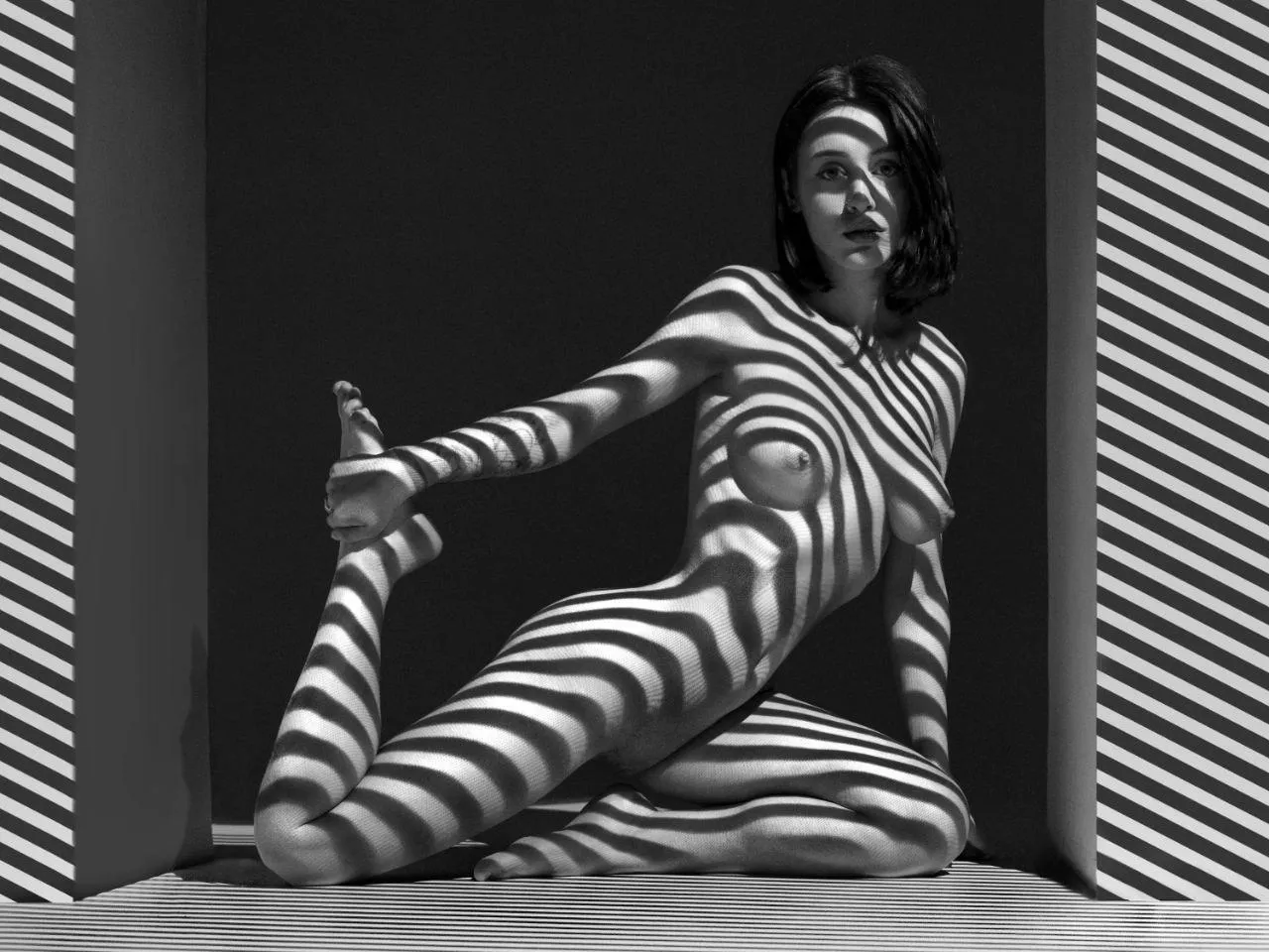 clothes made of shadows