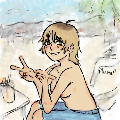 Double peace!! My original character, Jasmine. Open to suggestions as how i should draw her next!