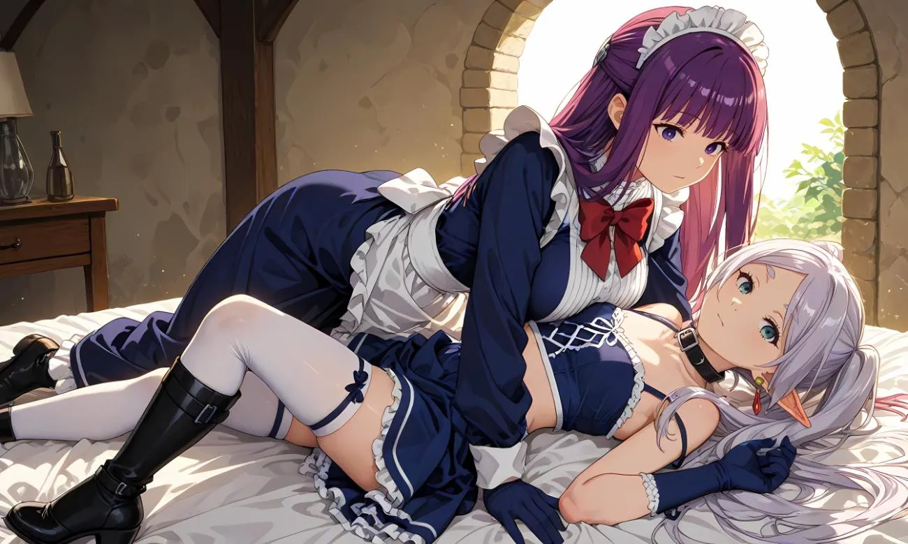 Frieren x Fern (ムキュっと☆ボテスキー)