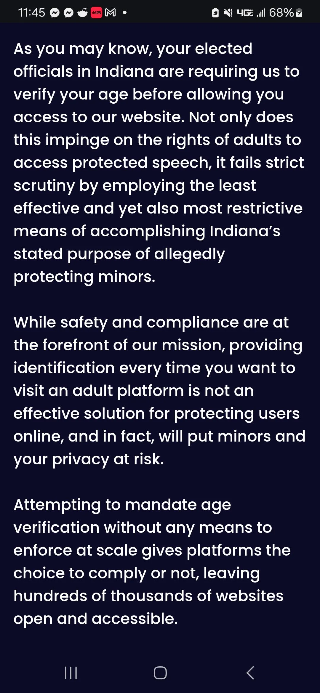 How do I by pass it? How else to post vids?