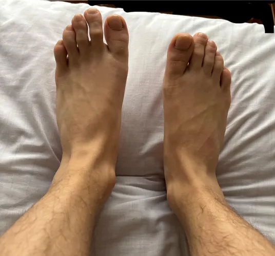 How is feet