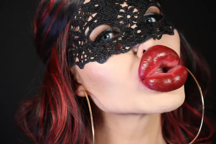 How's this for Bolted On Lips... But I want MORE