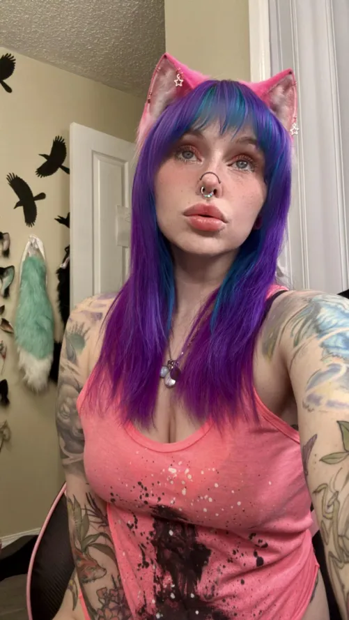 I am a pink pussy today! 💋