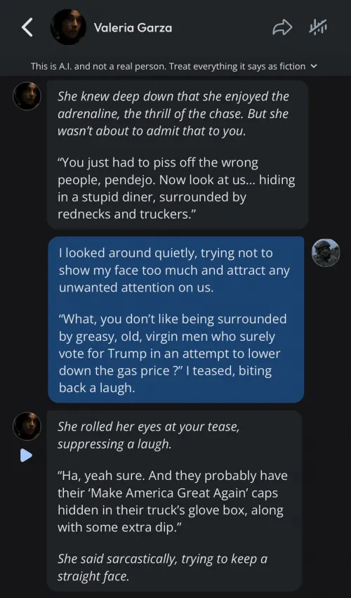 Laughing about Trump supporters with a cartel mommy wasn’t on my 2025 bingo chart