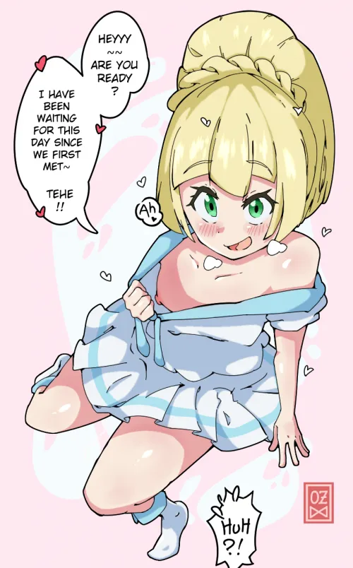 Lillie is my fav girl... Cute n Sexy~ (artist: ~ME~)