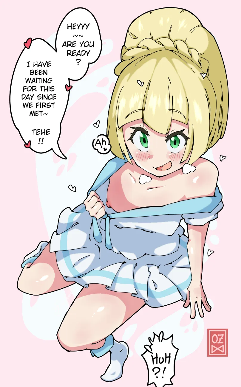Lillie is my fav girl... Cute n Sexy~ (artist: ~ME~)