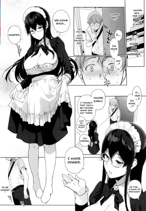 Maid hentai manga