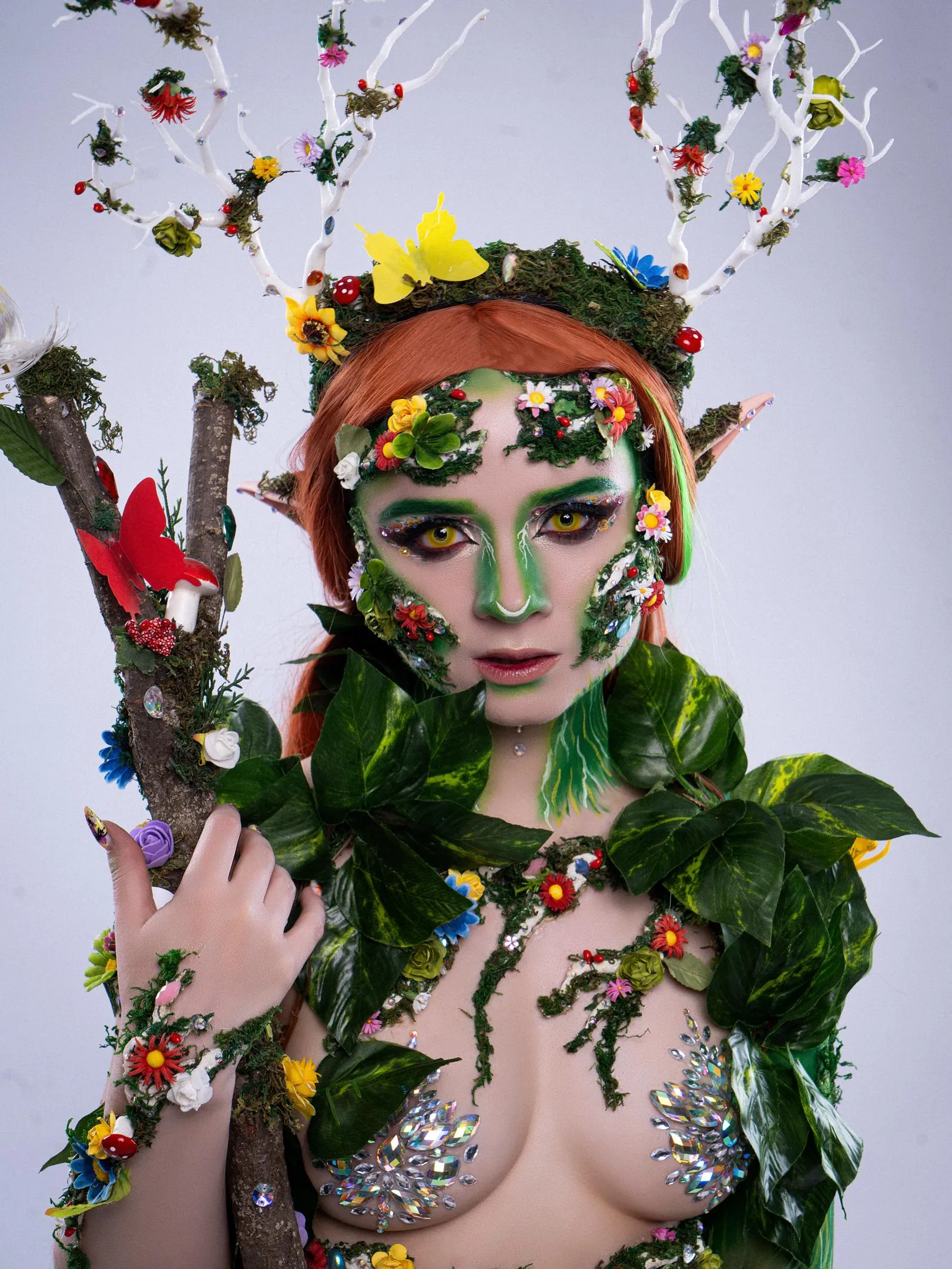 My forest wild body art