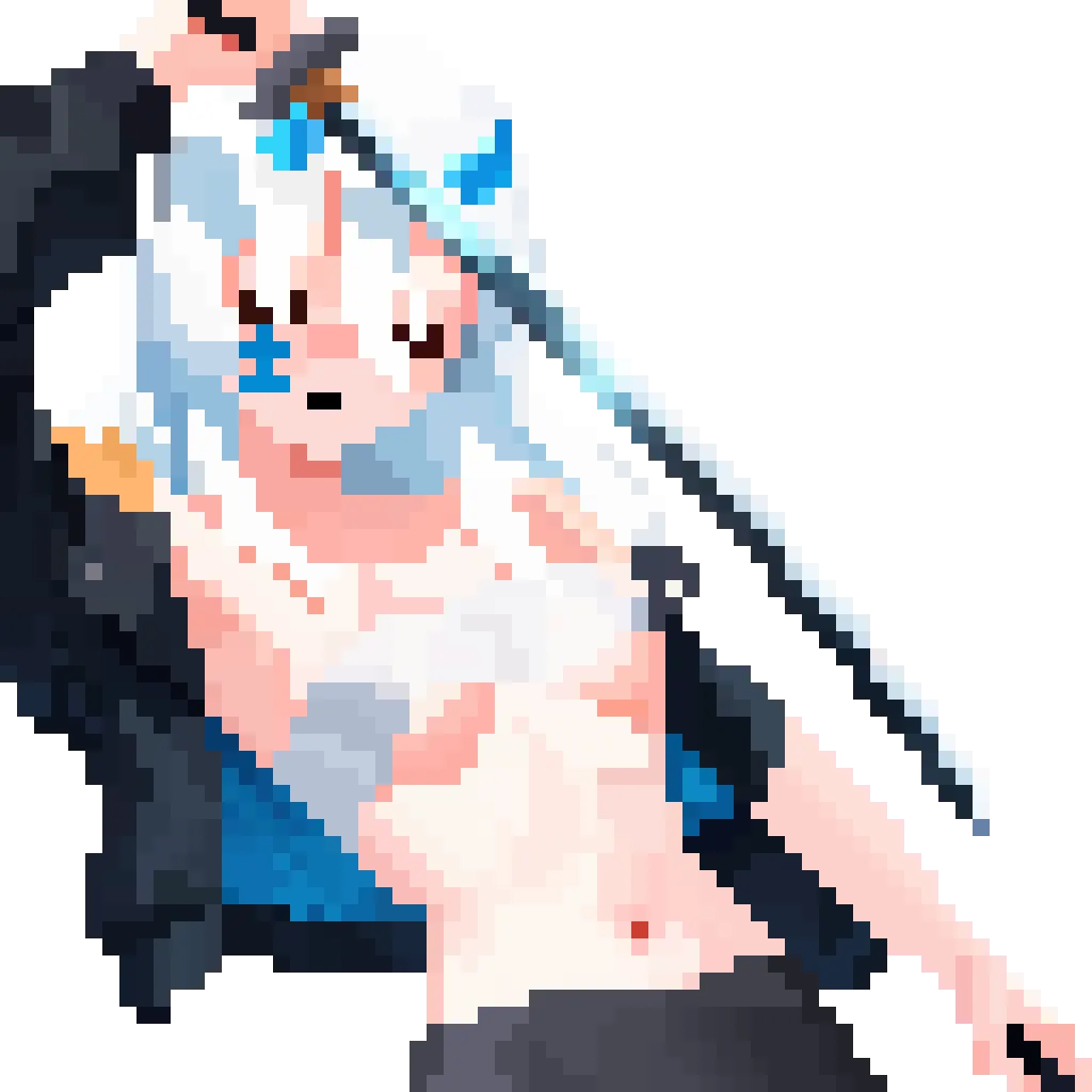 Oni girl (art by me) (request by u/Brielzinsk_)