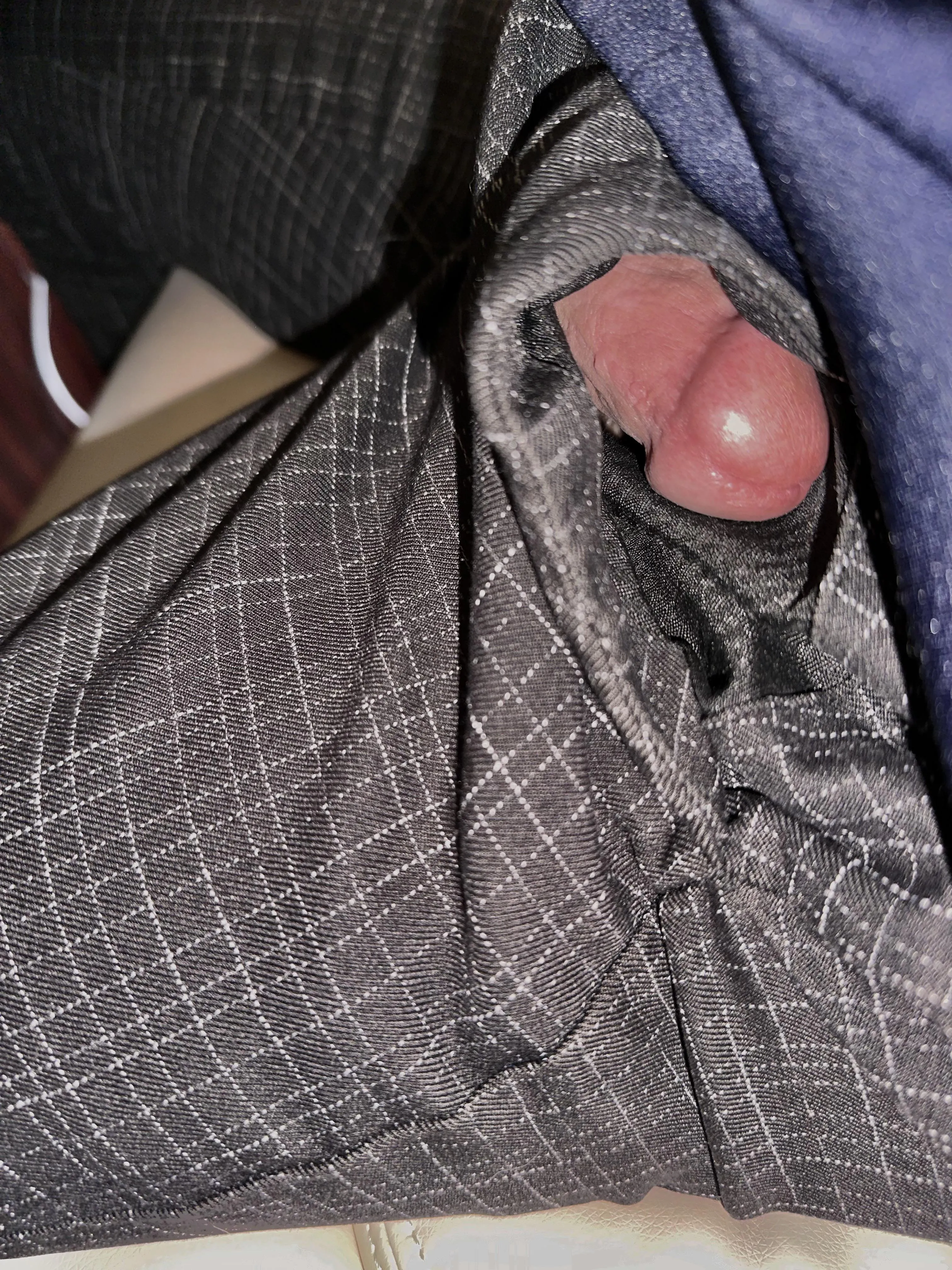 Pocket pool at my desk