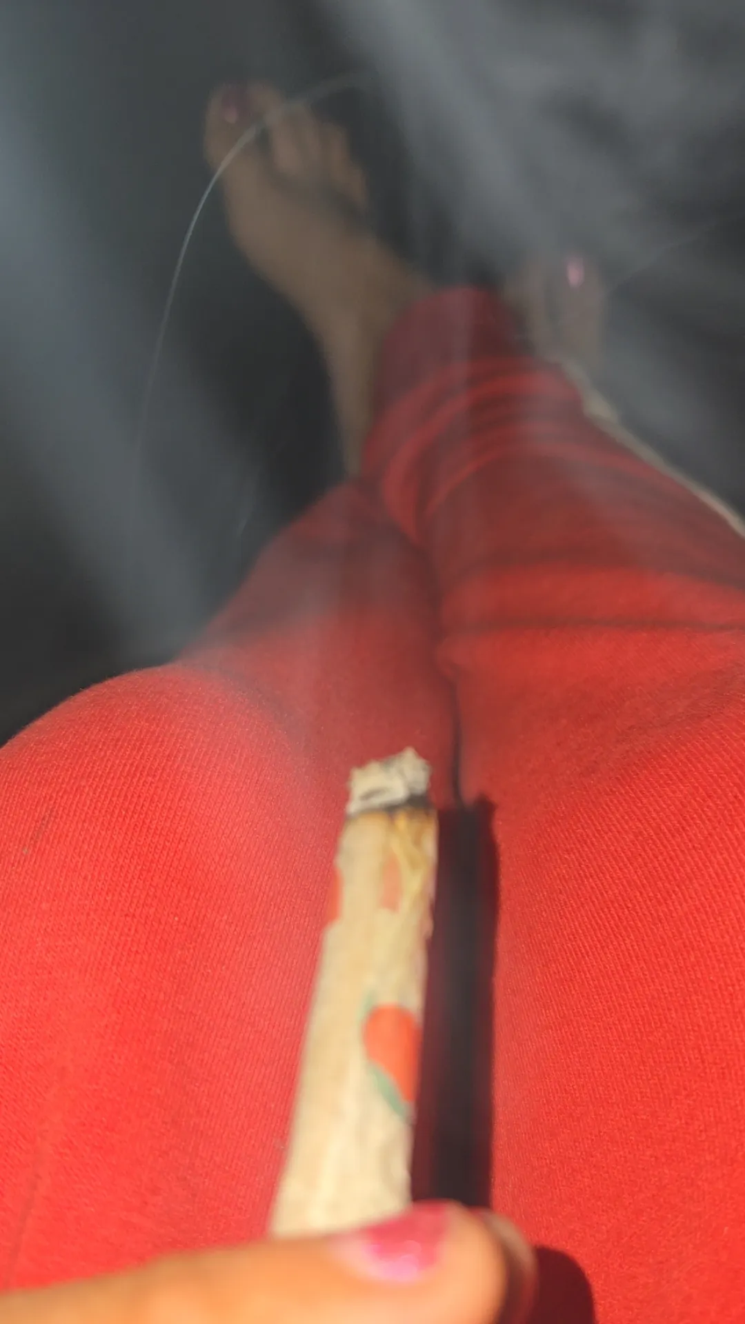 Quick smoke before bed ❤️