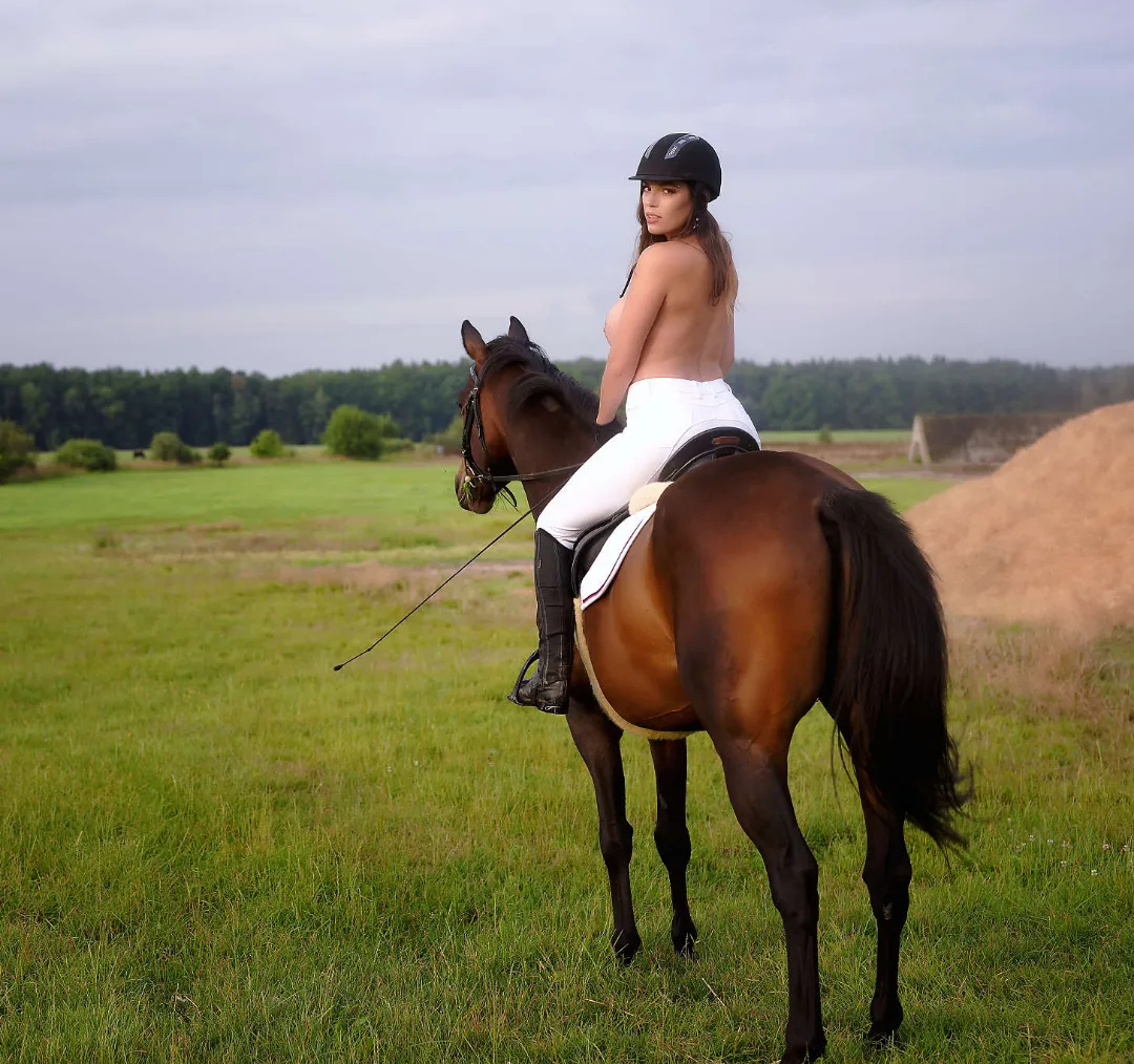 Riding around the neighborhood