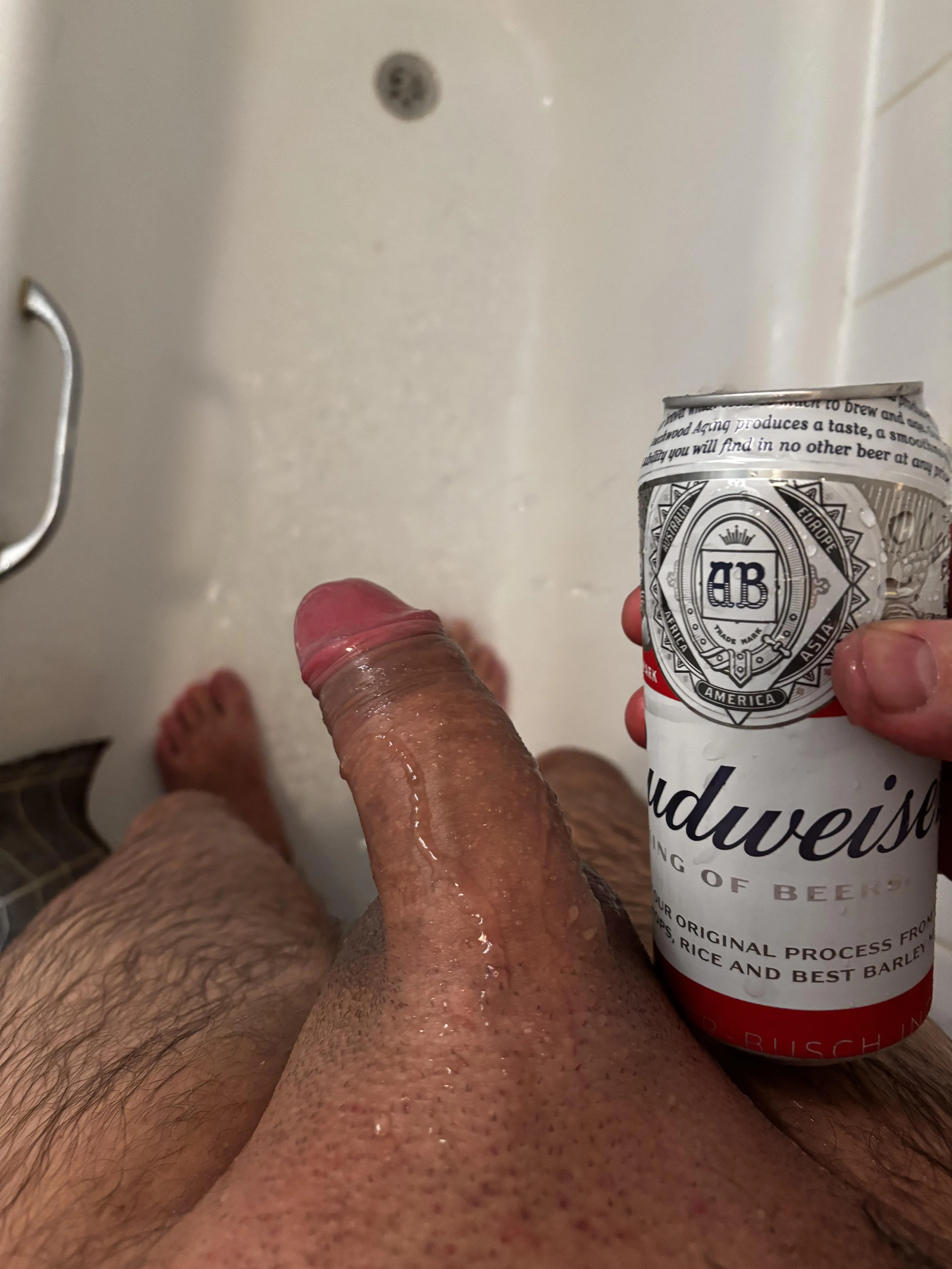 Shower beer
