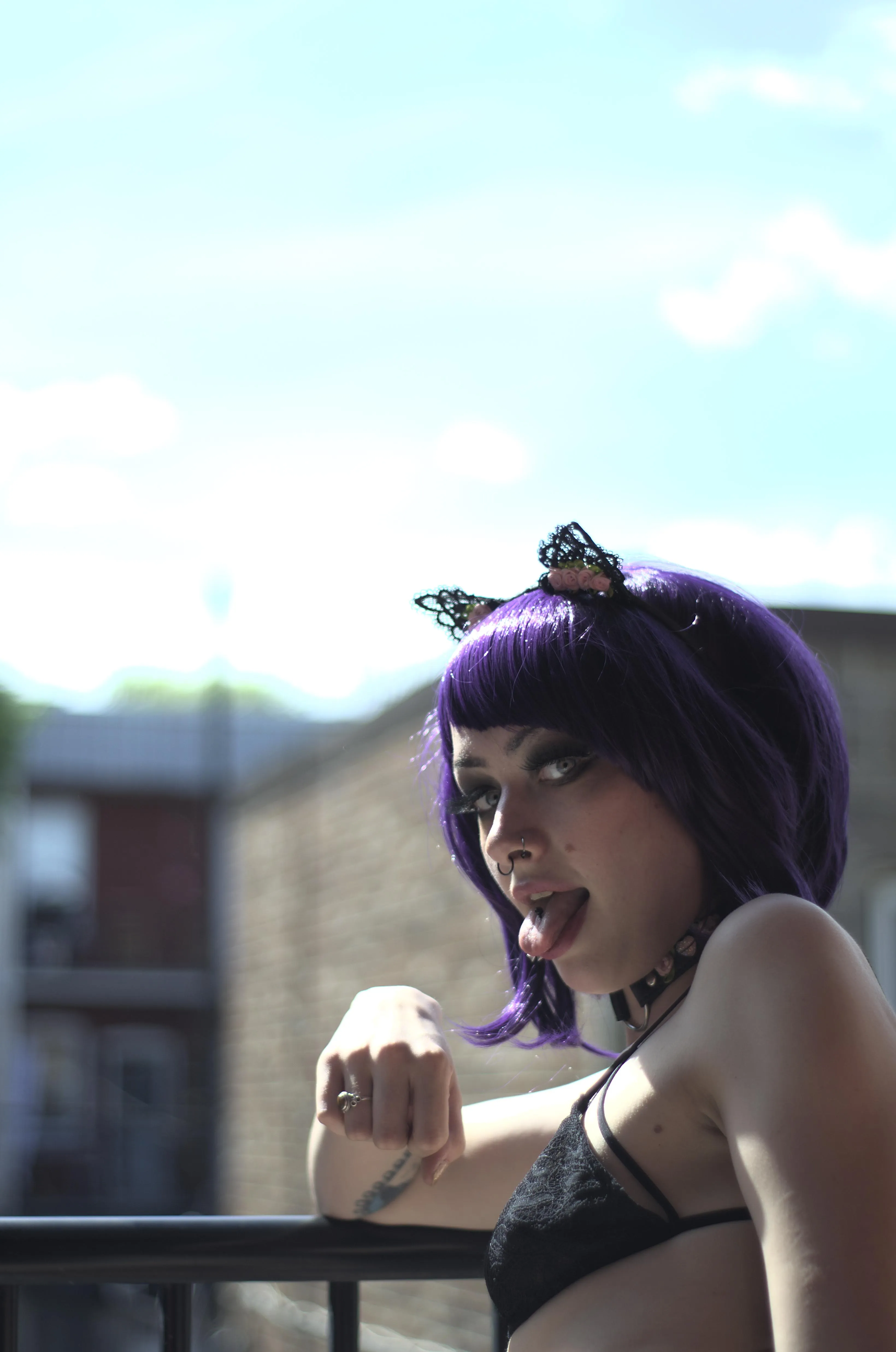 This little kitty is both naughty and nice.. but mostly naughty