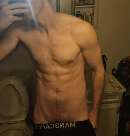 V- line coming in nice