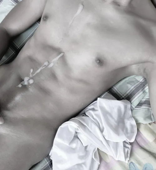 Wanna help me to clean my Asian body?