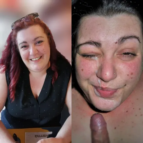 wife cummed on face on first date