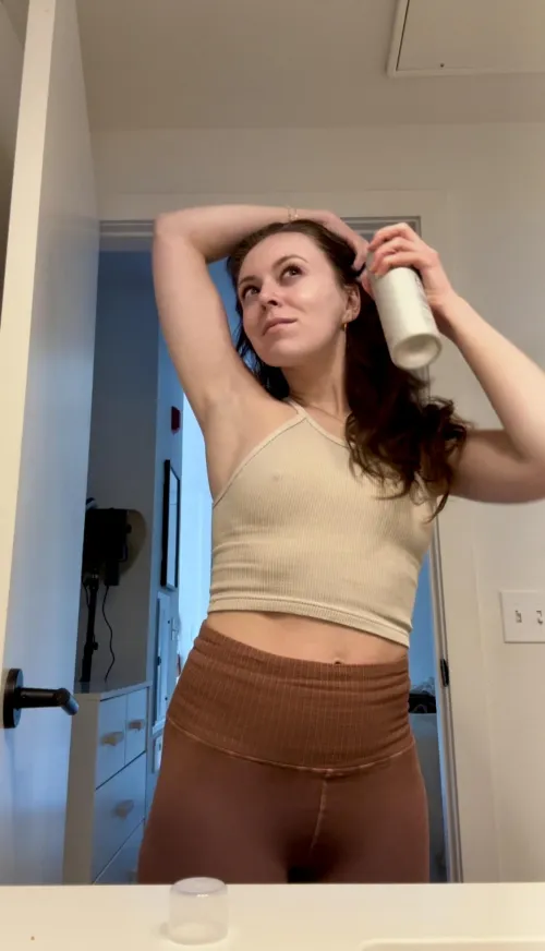 Braless tanks work for tiny boobs!