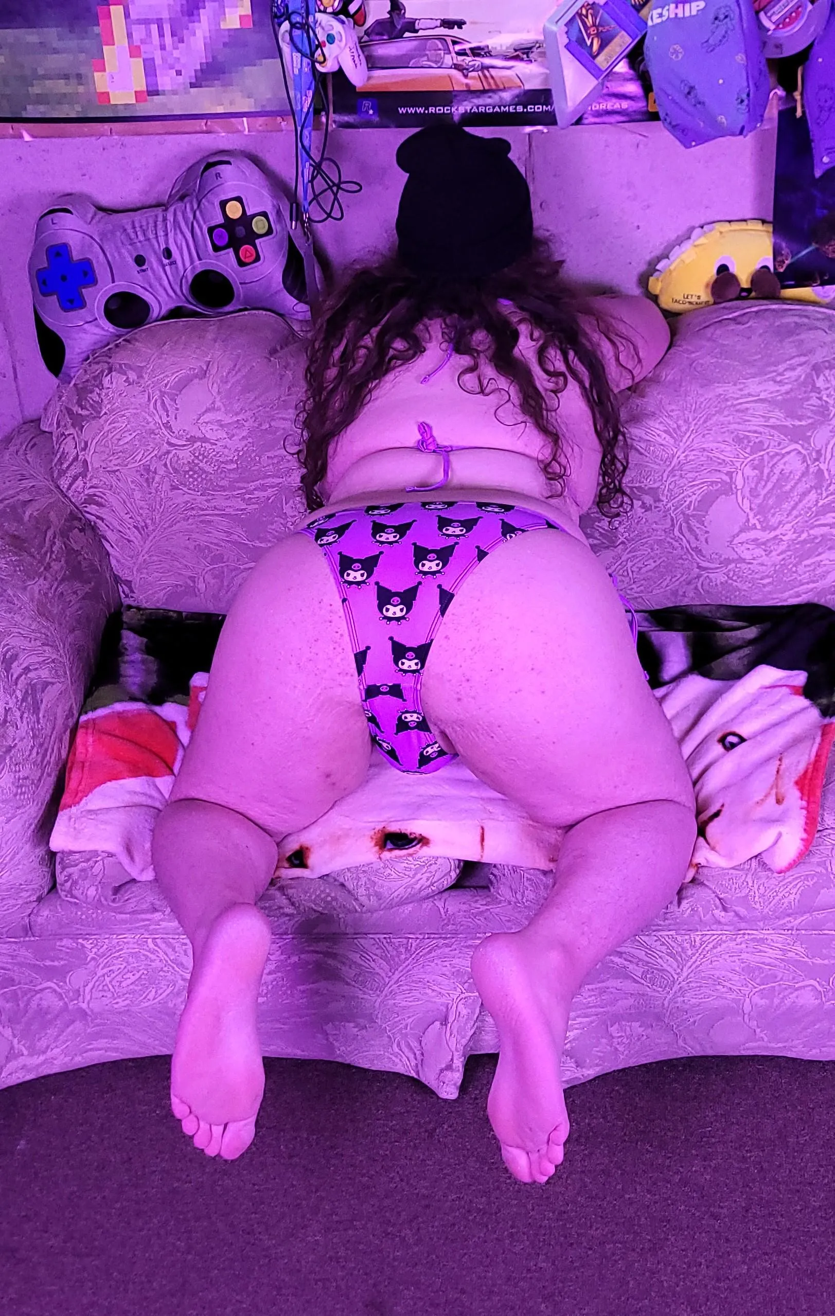 Enjoying my new fit? 💜