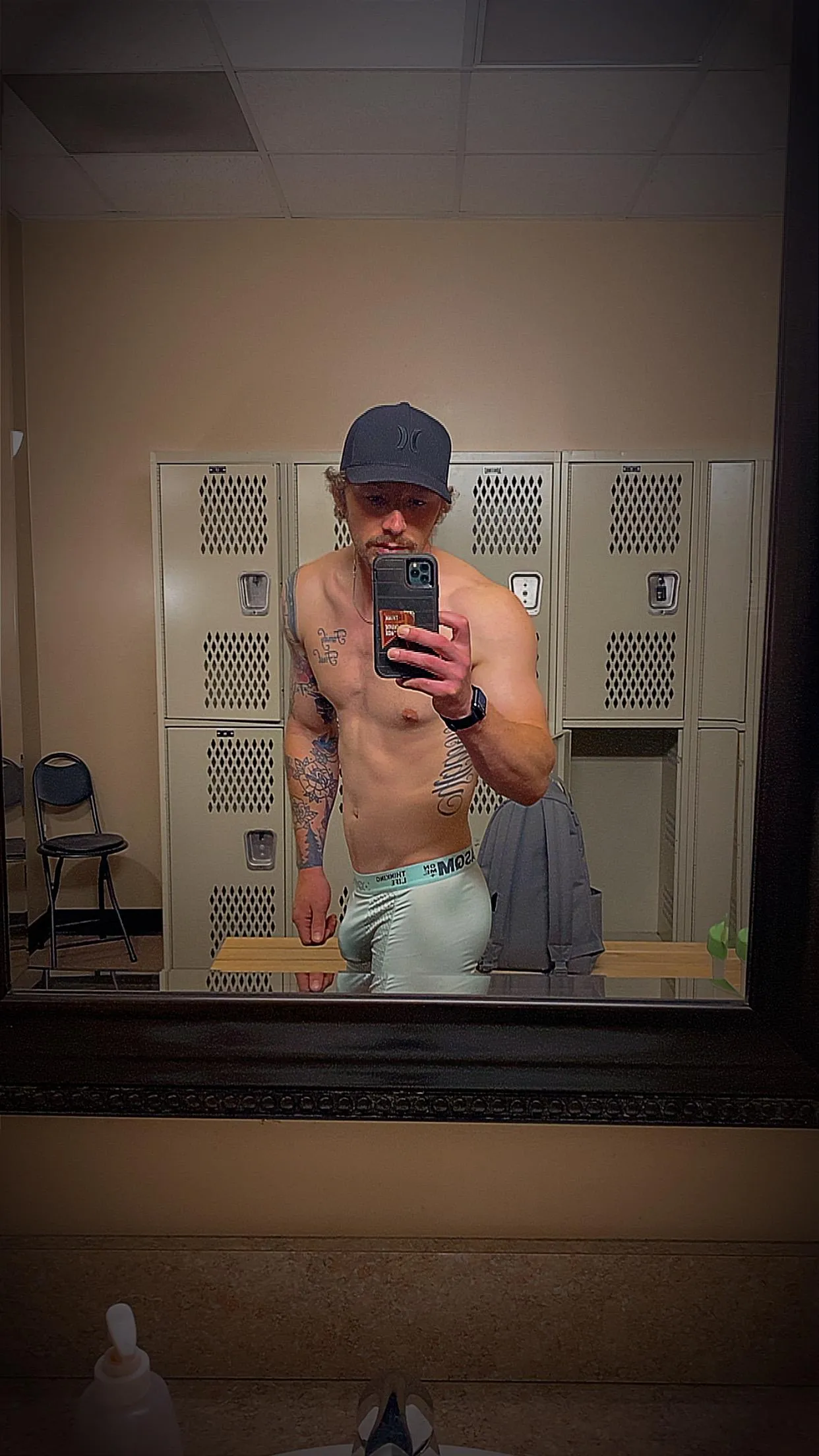 Got that chest in before work