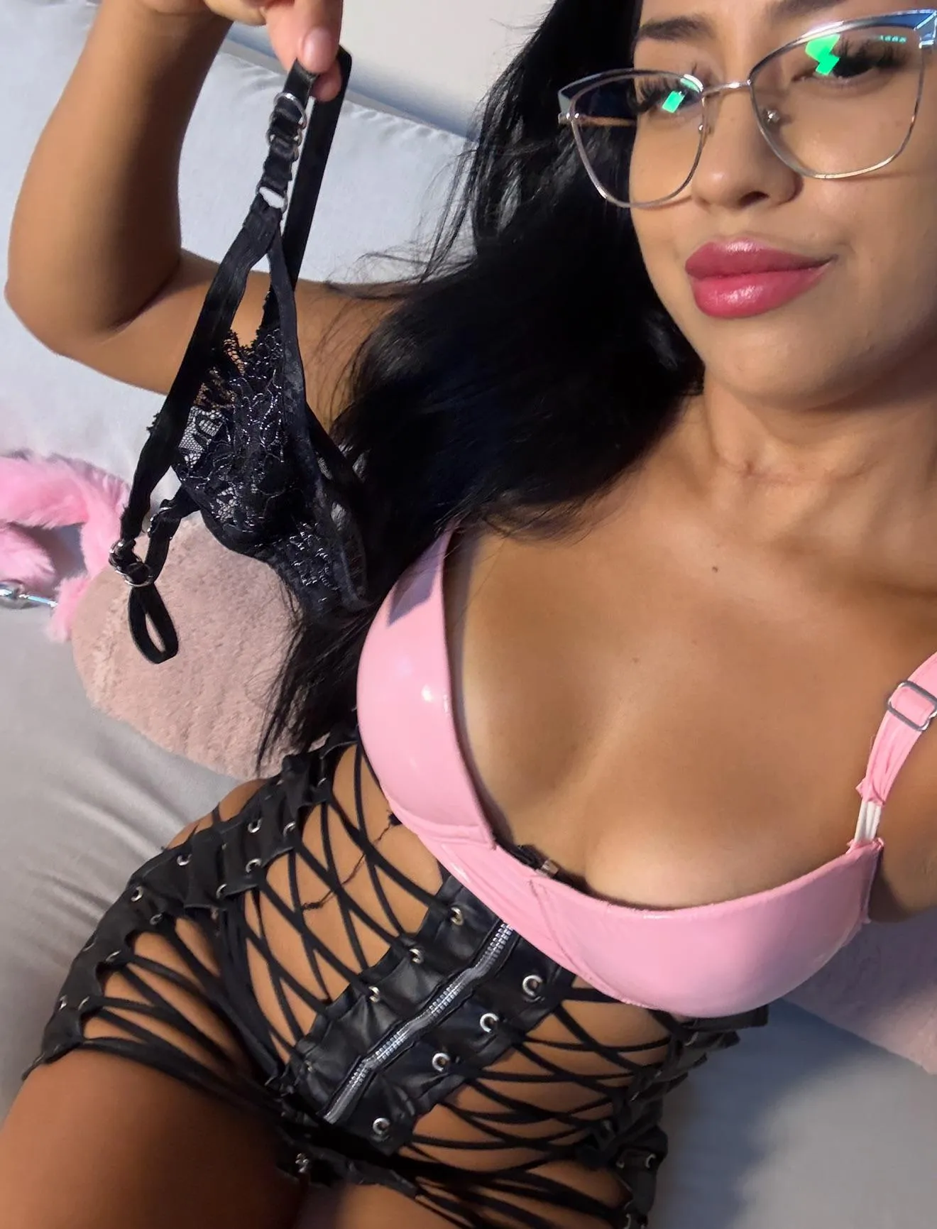 I found this lost in your closet... you're going to put it on for me, now