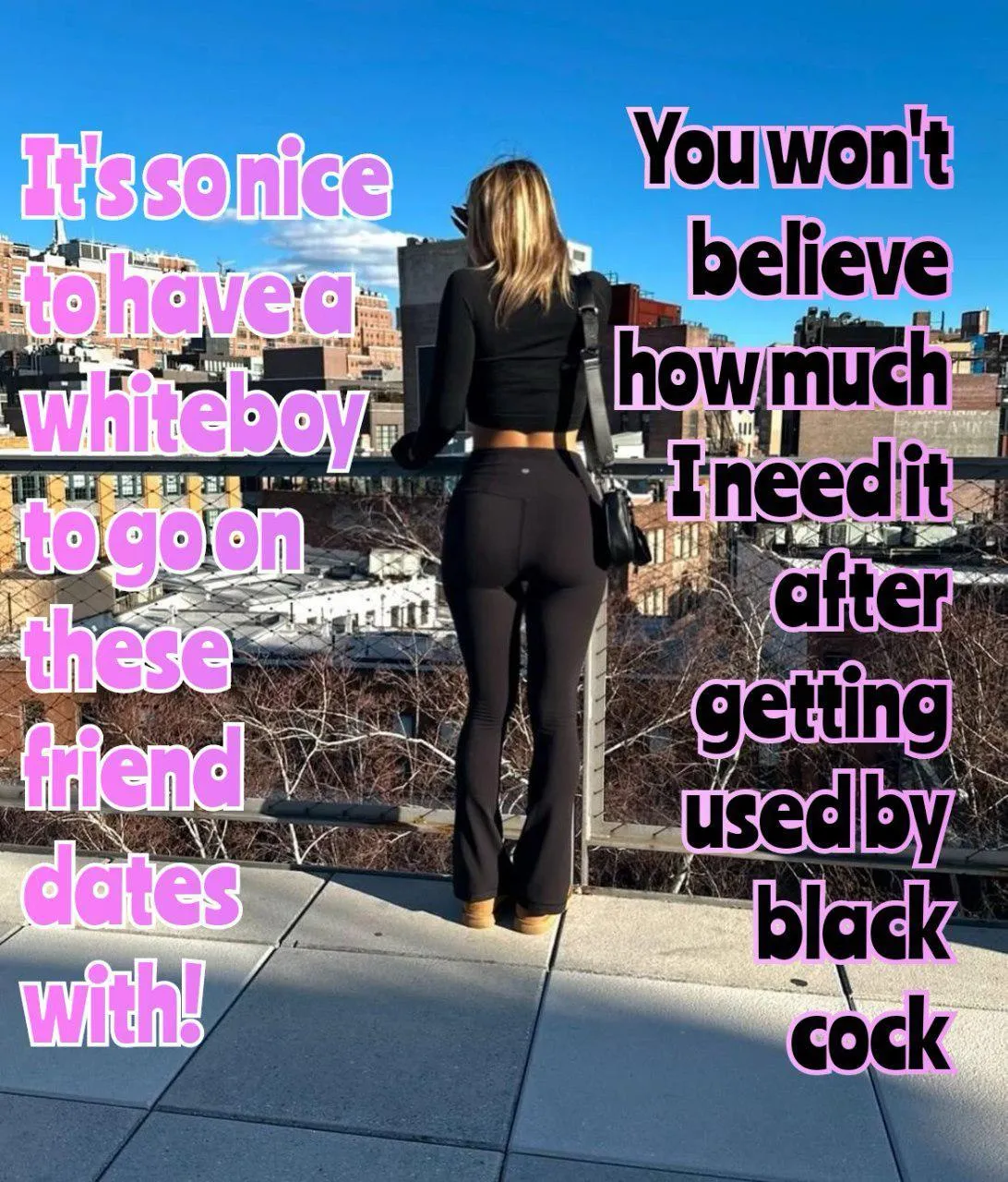 I just love my white friends😝