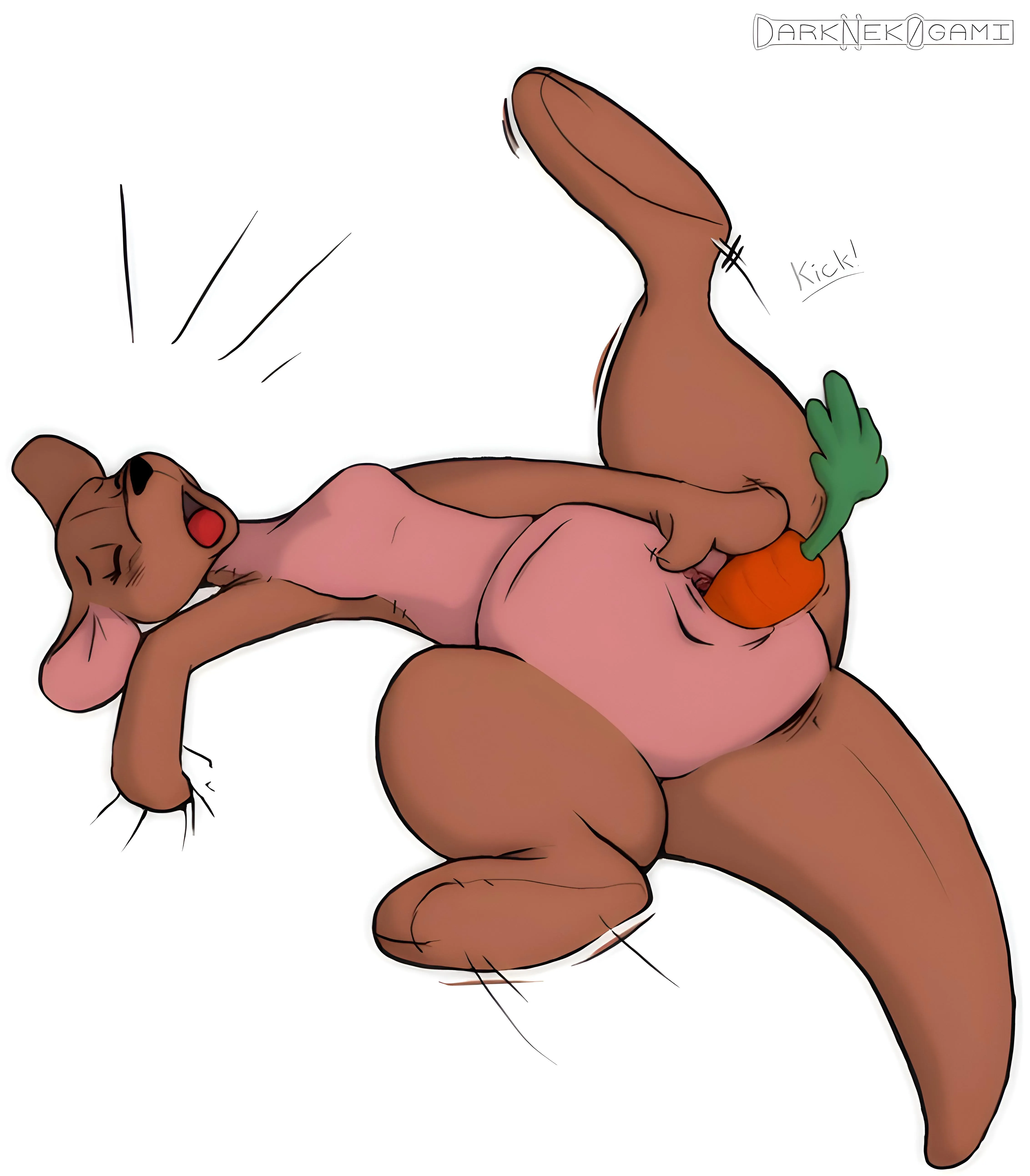 Kanga carrot fun [F] (Art by Dark Nek0gami)