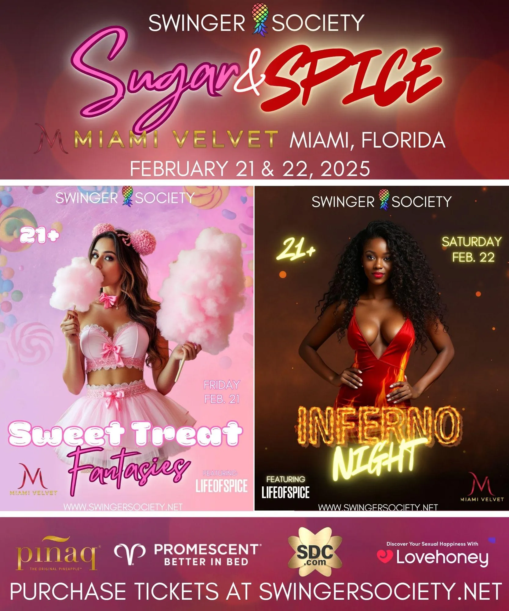 Miami Velvet Club Takeover - February 21st & 22nd