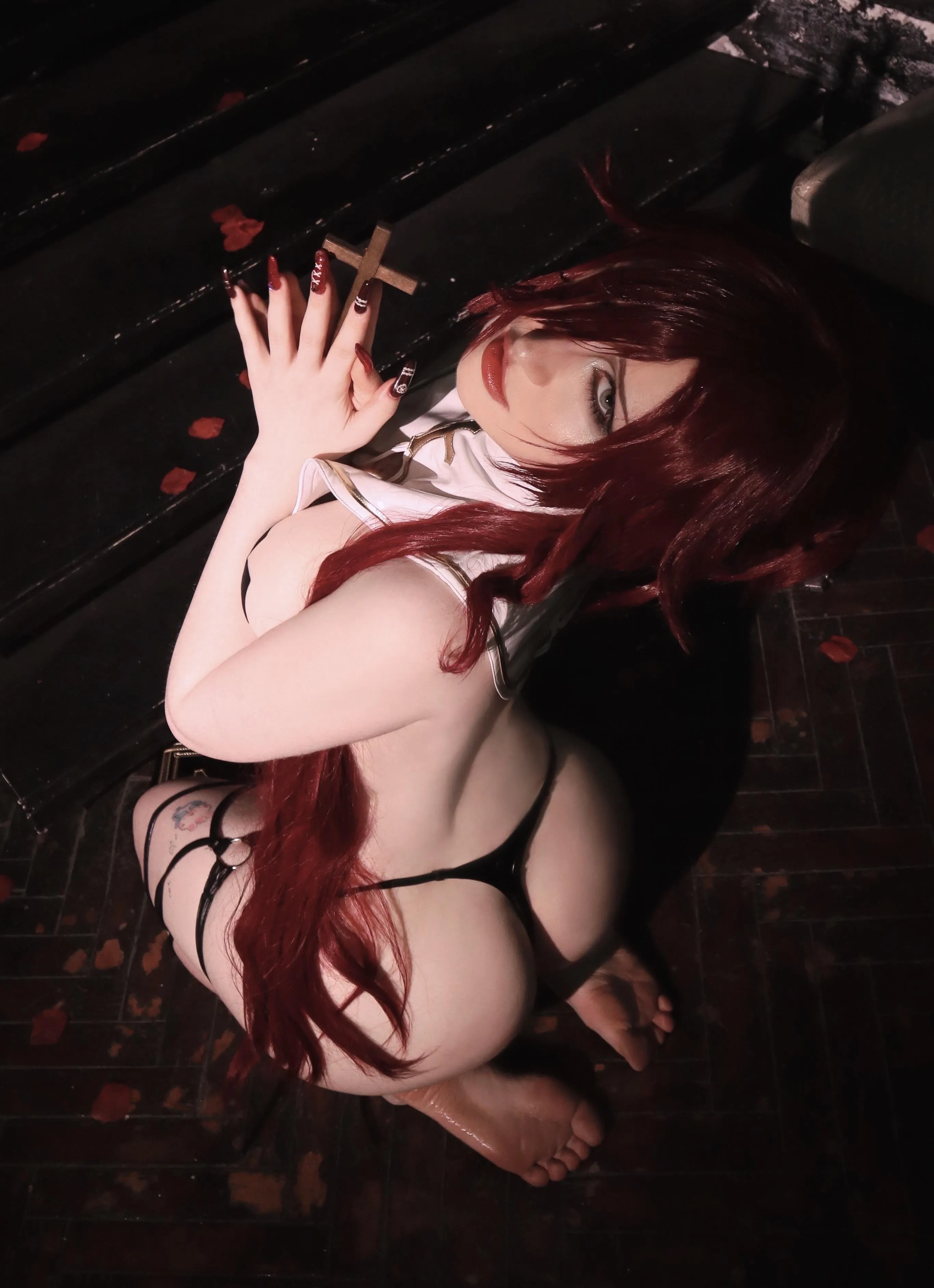 My Rosaria cosplay (electro_alice)