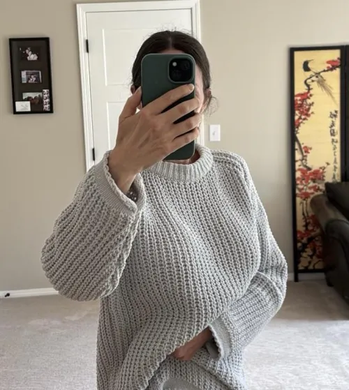 Sweaters don’t need bras either