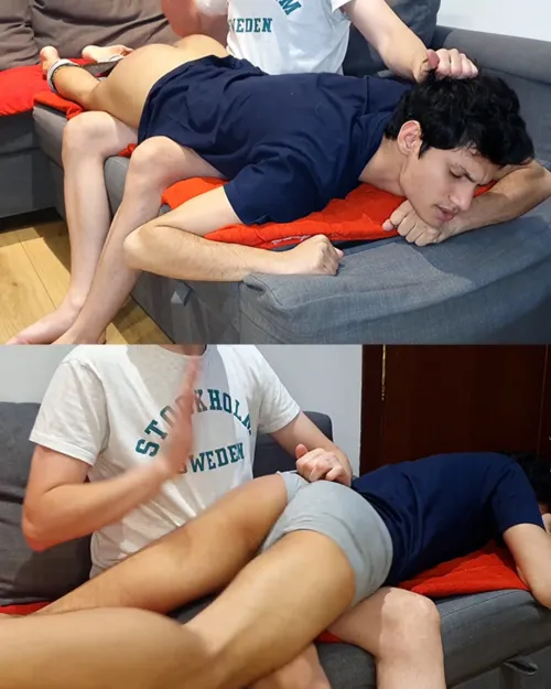 When you find yourself over the knee, again...