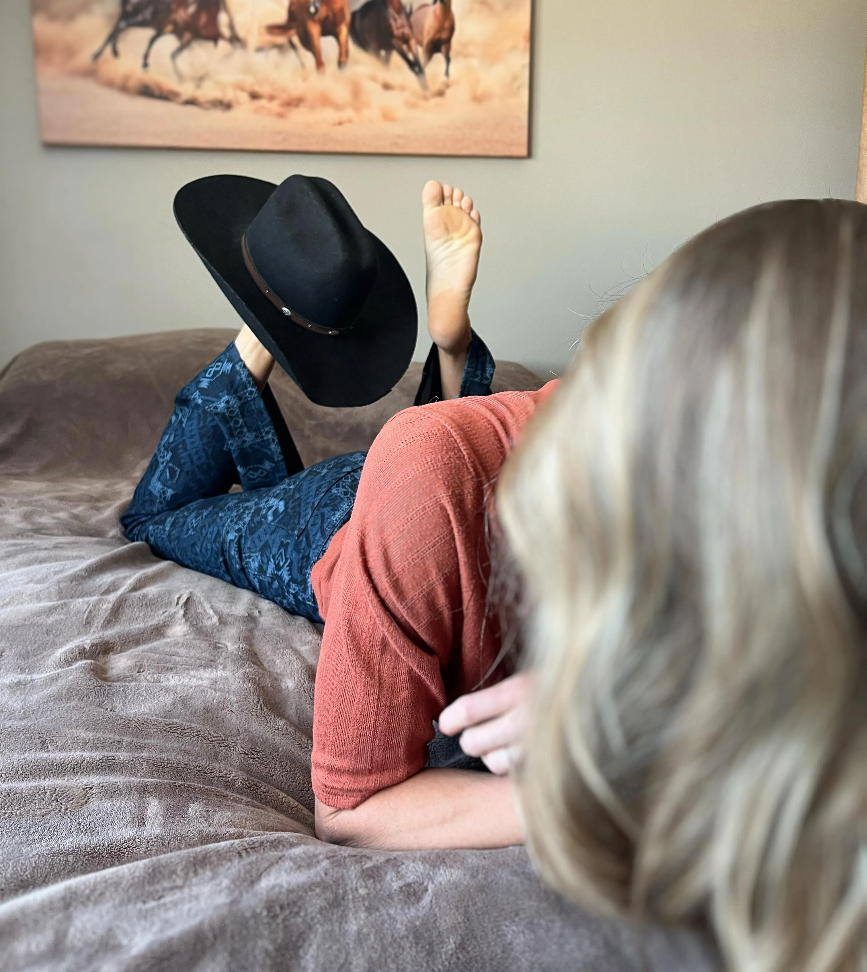 Who wears it better: me or my foot? 😜