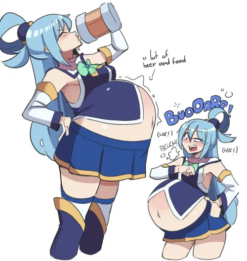 Aqua's drinking problem (Elpacha2)