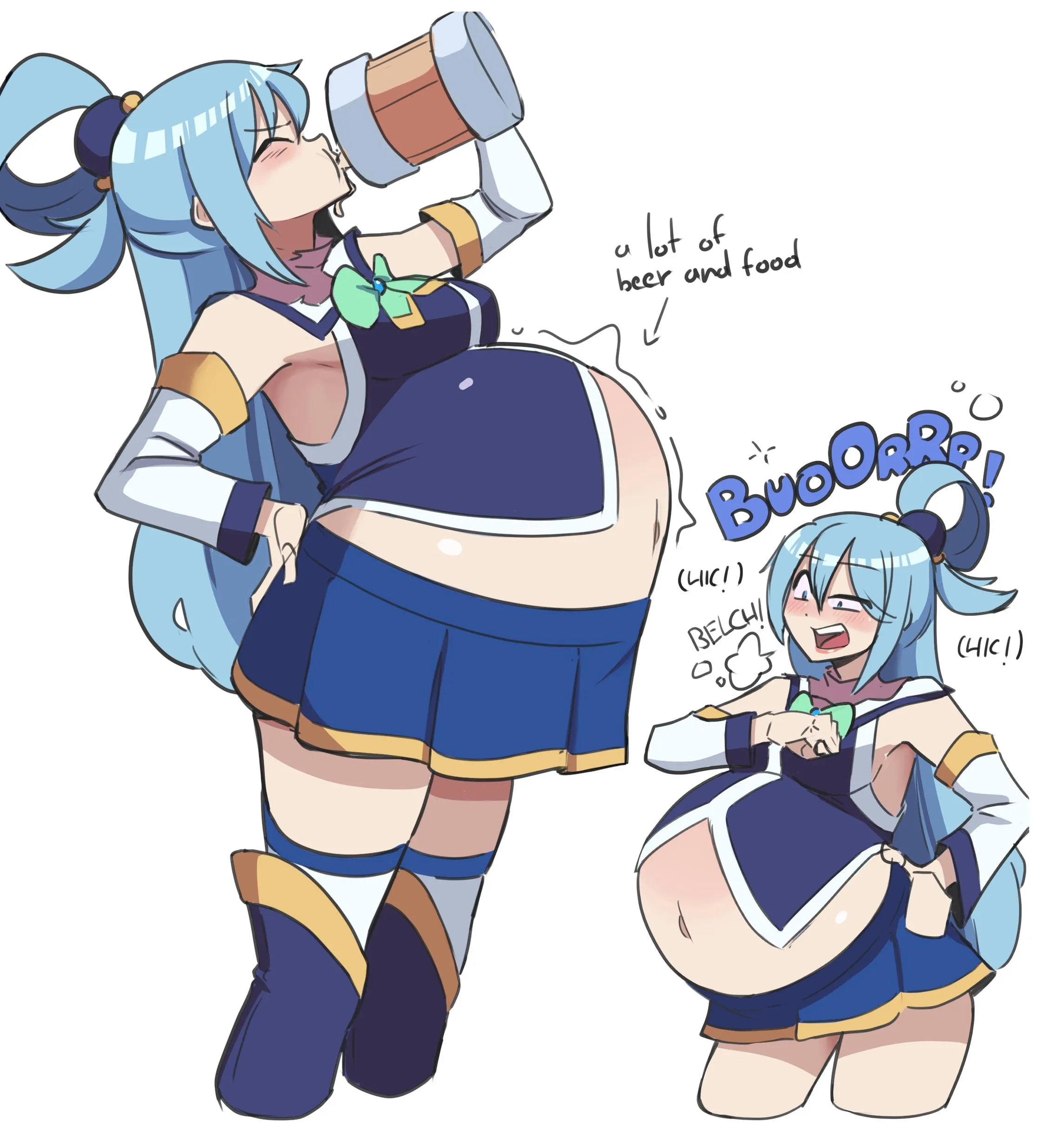 Aqua's drinking problem (Elpacha2)