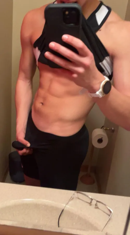 I can grip it through my tights ;)