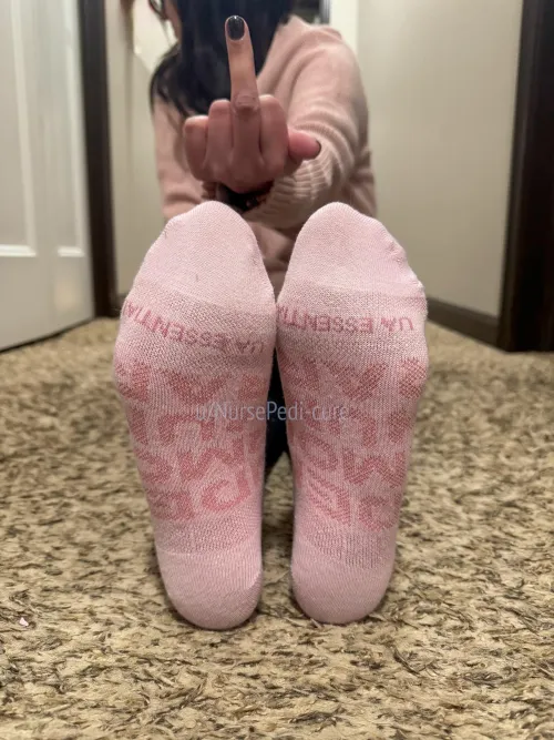 I don't think you are worthy of my feet...