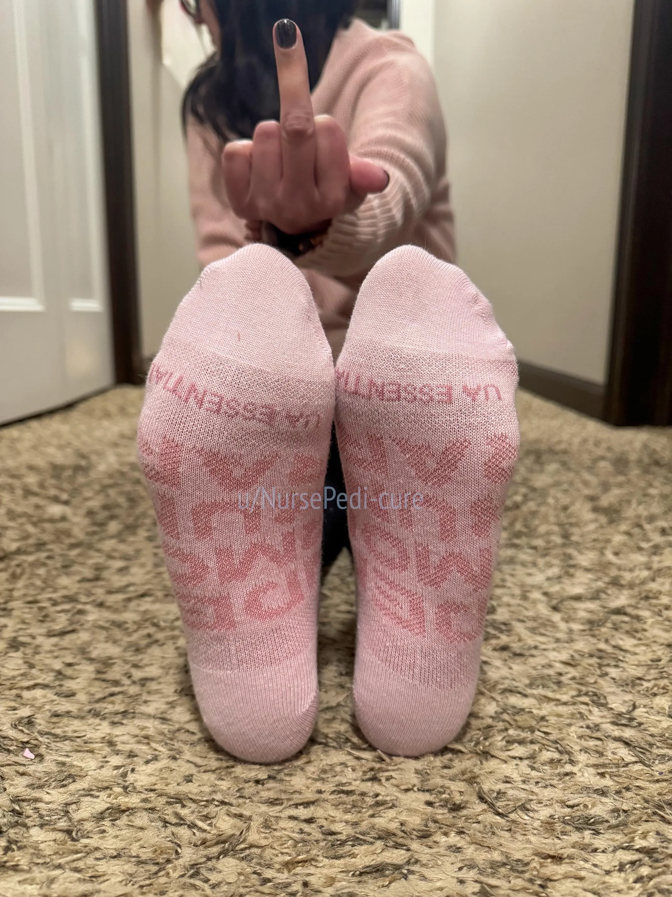 I don't think you are worthy of my feet...