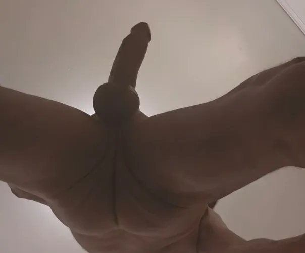 Looking up from below