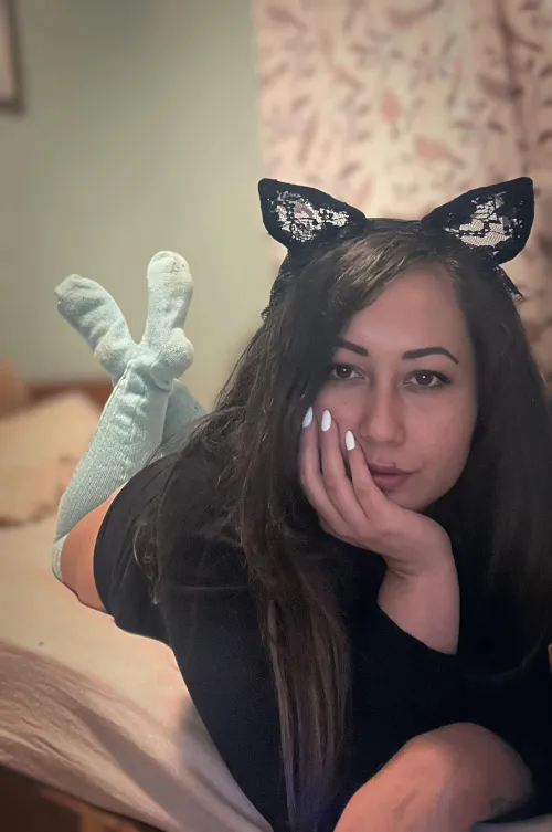 Thigh highs and dirty 😛