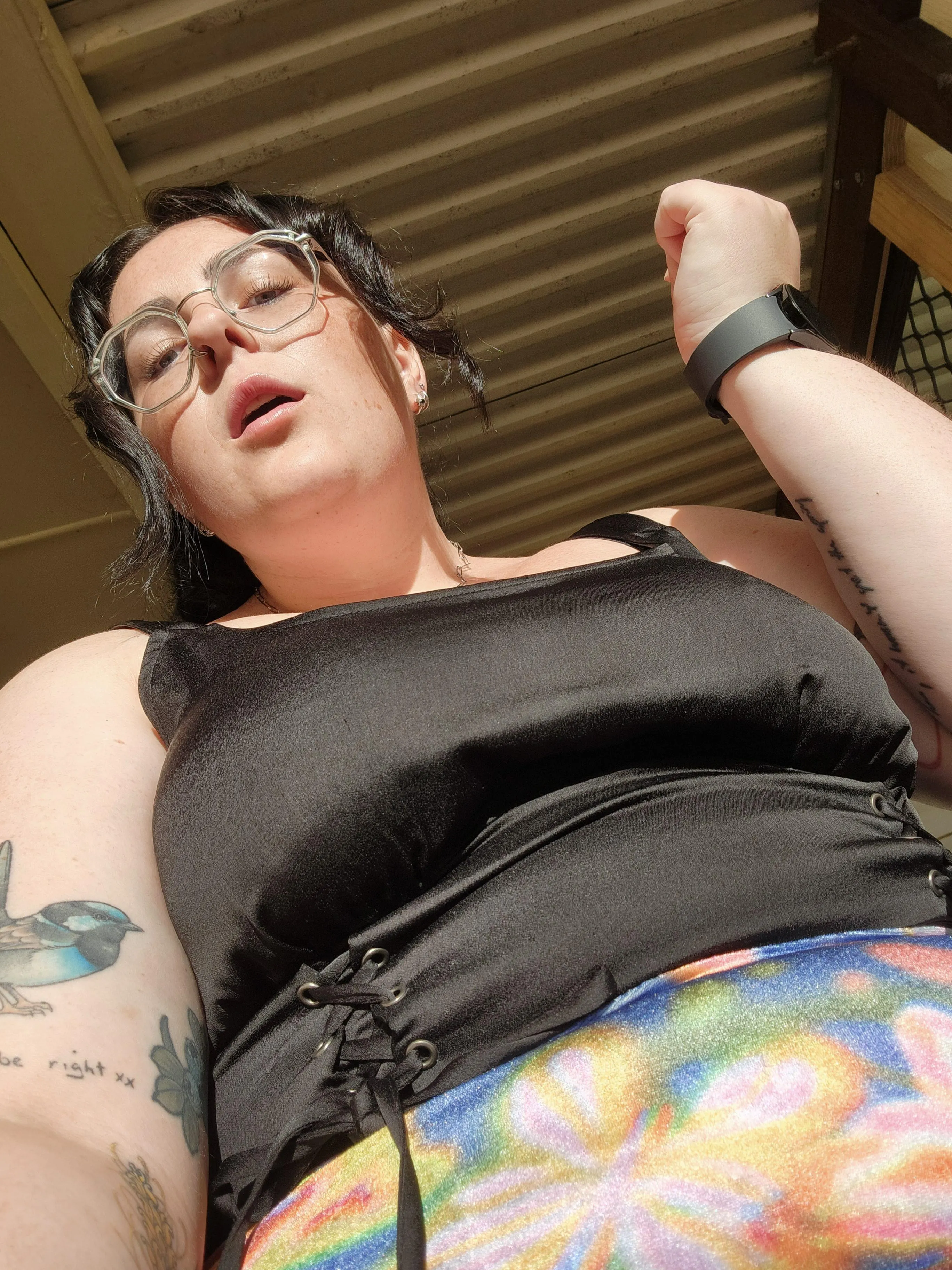 You look good down there... 😏