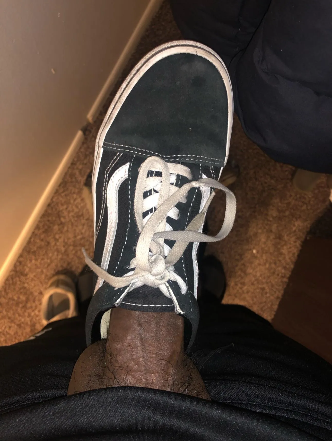 At my friends house. Shhh…