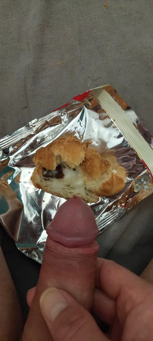 Breakfast croissant