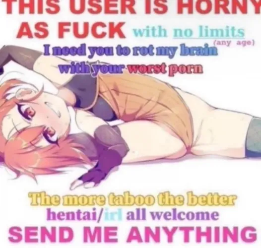 [F4A] send me anything, I want to goon my brains out (session in comments)