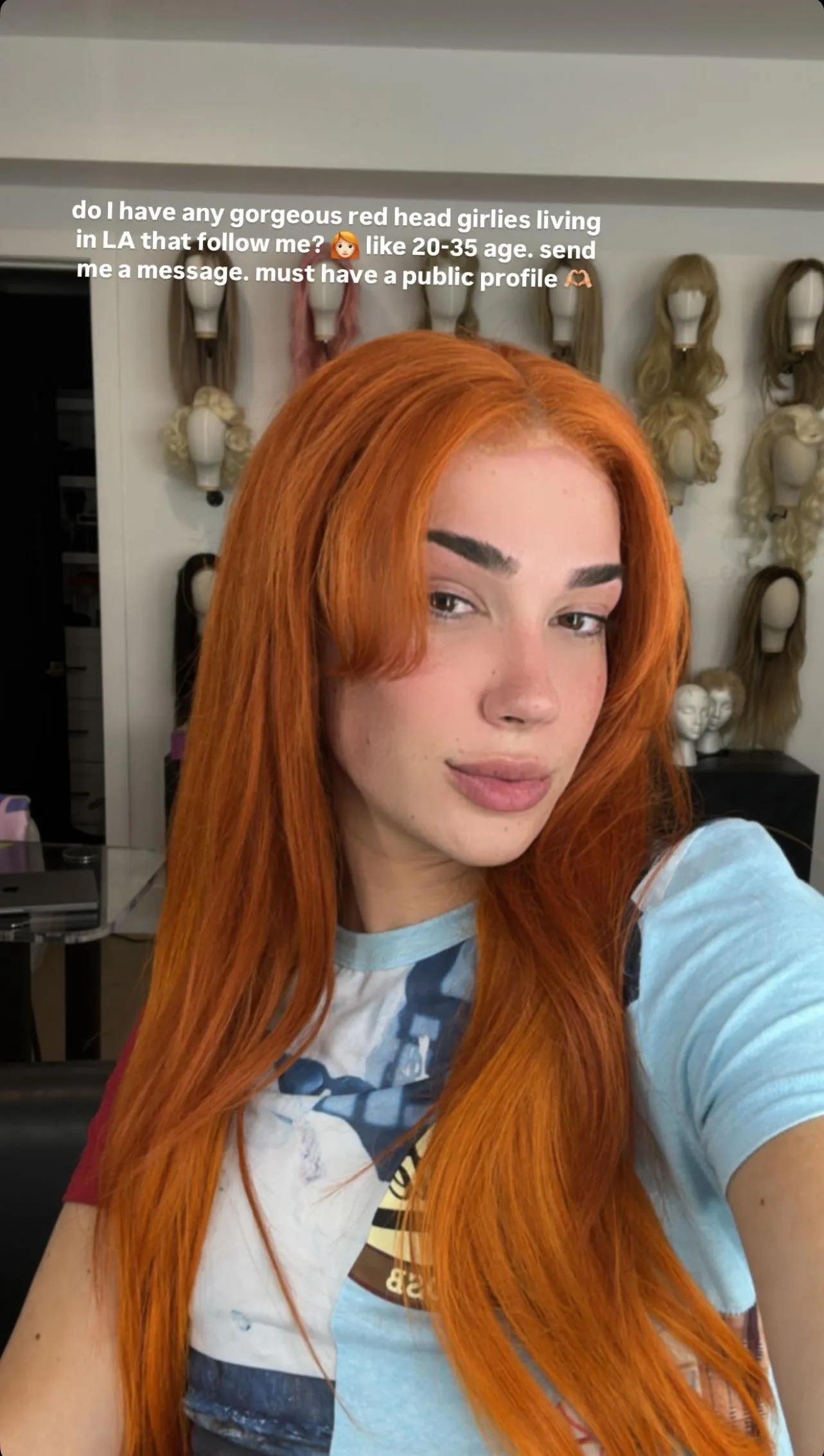 He needs to wear wigs more🥵🧡