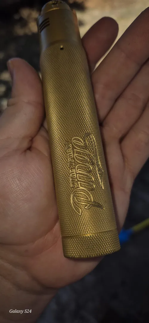 How do you guys clean your knurled mods?