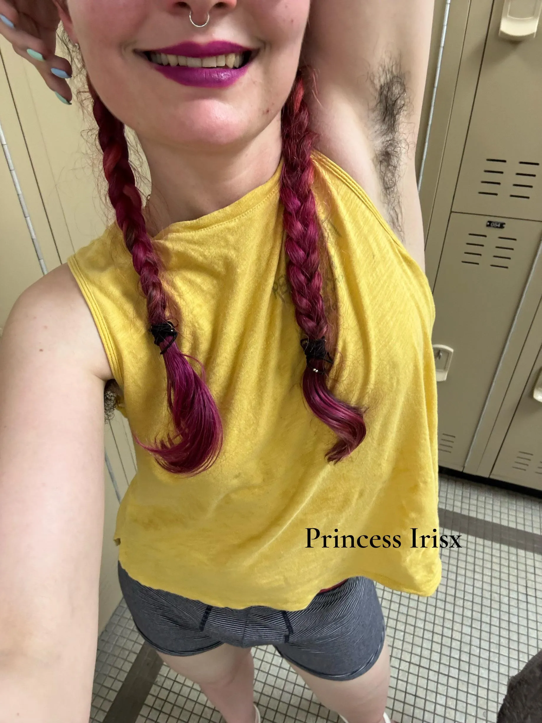 I would love to smother your face with my sweaty armpit in the locker room