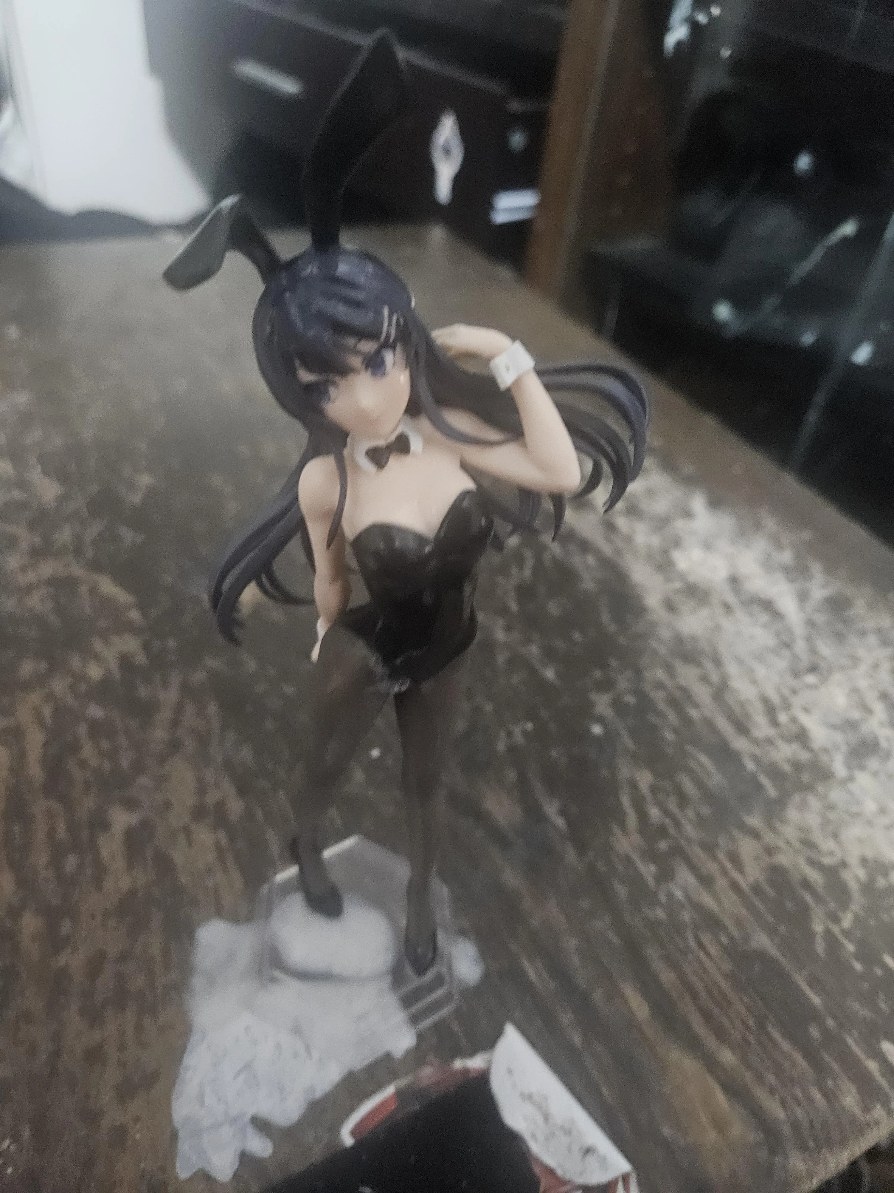 Mai wading through cum