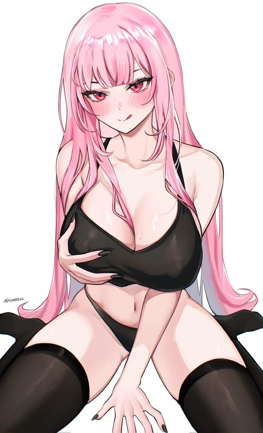 (Mtf4ApM) I have a good reason for taking this girl's body. I'm pent up, horny, and need an outlet for that immediately! Maybe my friend will give me what I need. A pretty woman like me can convince him to do anything~~