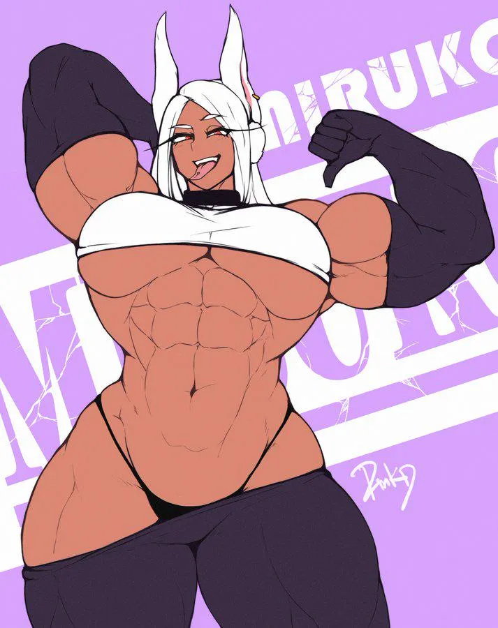 Muscular Miruko (PinkDiaBLO/pinkdiablo666)